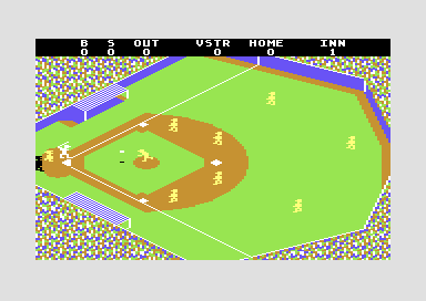 Star League Baseball screenshot 4 for Commodore 64